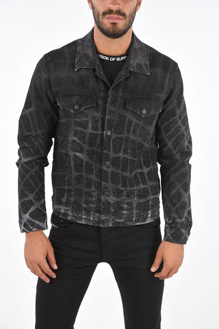 Printed NHILL-SP-NE Denim Jacket