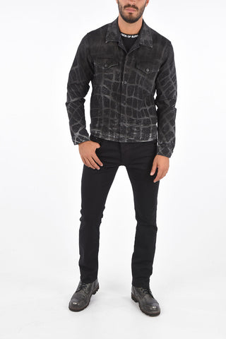 Printed NHILL-SP-NE Denim Jacket