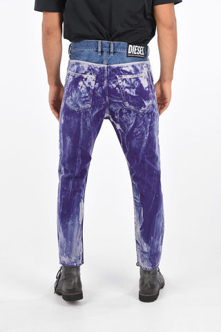 Jeans Carrot Fit D-VIDER Lavaggio Bleached 17cm