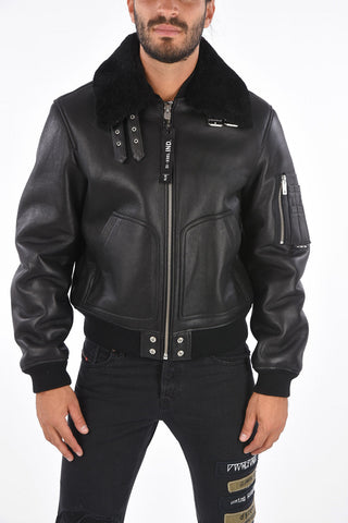 Shearling L-ARNOLD Aviator Jacket