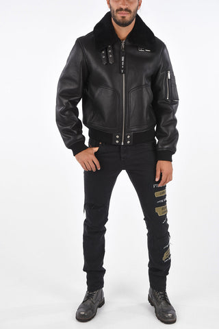 Shearling L-ARNOLD Aviator Jacket