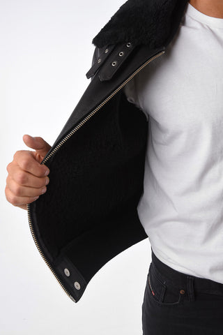Shearling L-ARNOLD Aviator Jacket
