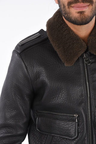 BLACK GOLD Leather L-FRED Jacket 