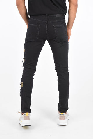 Jeans D-STRUKT con toppe