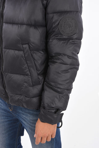Giubbotto Puffer W-SMITH-A-WH con Zip Frontale