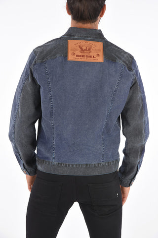 giubbotto D-ROKU-NE in Denim 