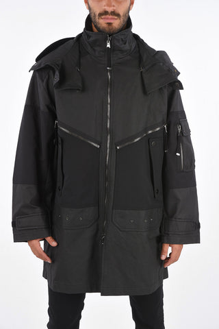 BLACK GOLD W-PARK-ANT Parka with Detachable Hood