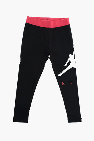 AIR JORDAN Stretch Cotton Printed Leggings