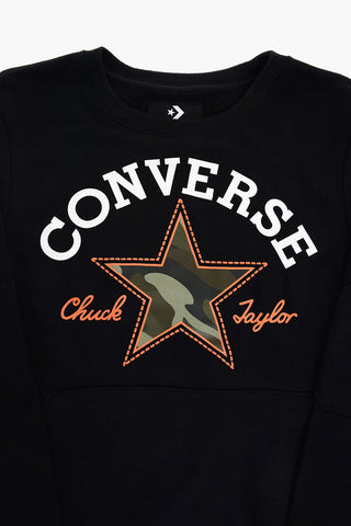 프린트 스웨트셔츠