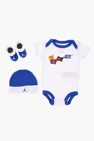 AIR JORDAN Romper Suit Hat and Shoes Set