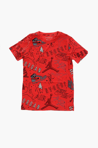 AIR JORDAN T-shirt Stampata