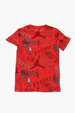 AIR JORDAN T-shirt Stampata