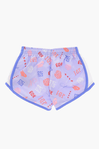 Gemusterte Shorts
