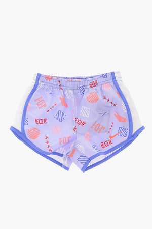 Gemusterte Shorts