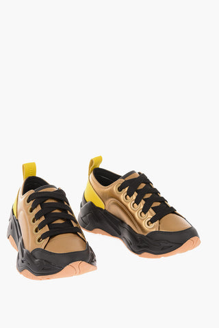 metallic leather P1THON Sneakers