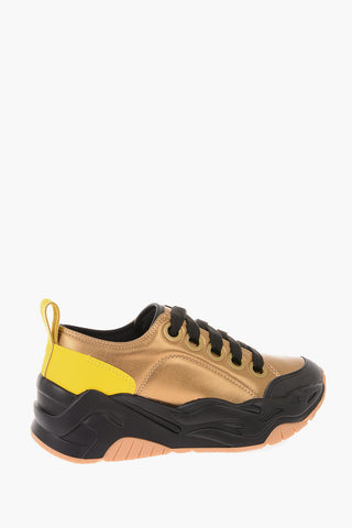 metallic leather P1THON Sneakers
