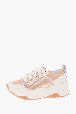 metallic leather P1THON Sneakers