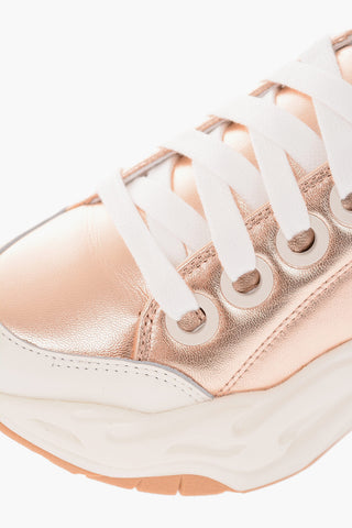 metallic leather P1THON Sneakers