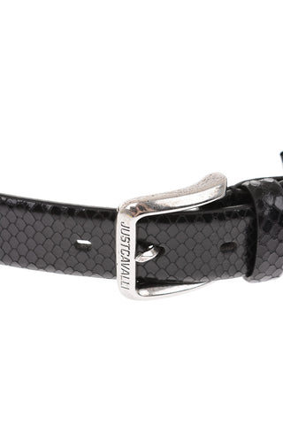 30mm reptile printed leather belt