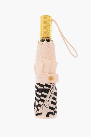 COUTURE! Open Close Umbrella with Logo-Print