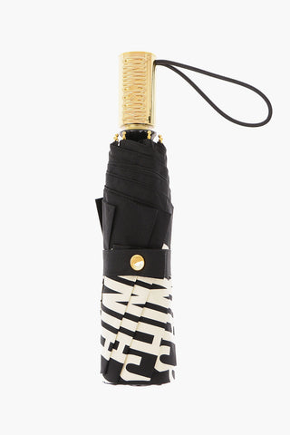 COUTURE! Open Close Umbrella with Logo-Print