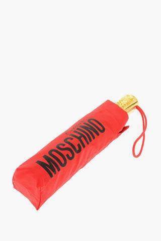 COUTURE! Open Close Umbrella with Logo-Print