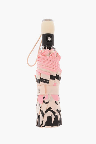BOUTIQUE Printed Hearts Open Close Umbrella