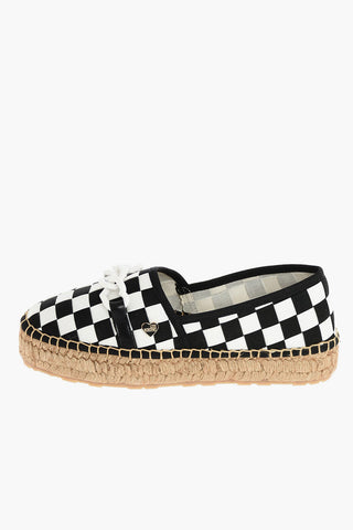 LOVE Checked Espadrillas