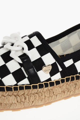 LOVE Checked Espadrillas