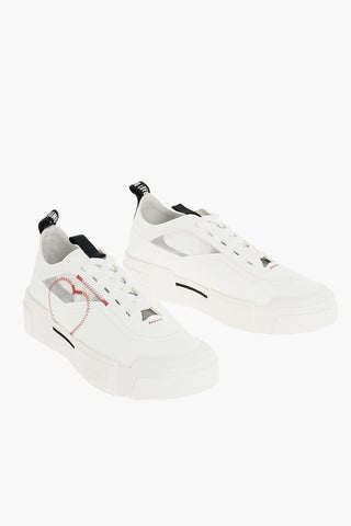 LOVE Heart Embroidered Sneakers