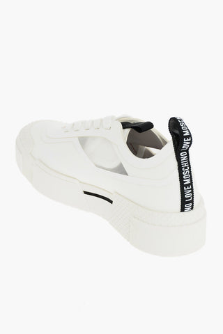 LOVE Heart Embroidered Sneakers