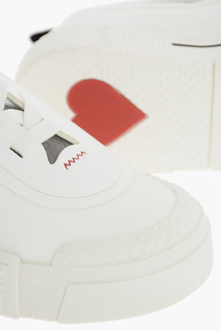 LOVE Heart Embroidered Sneakers