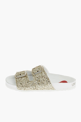 LOVE Glittered Sandal