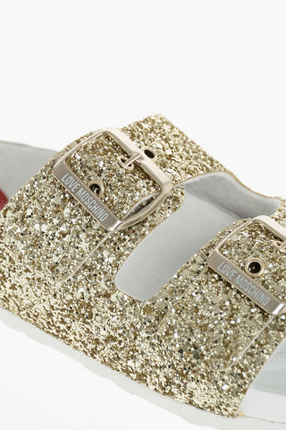 LOVE Glittered Sandal