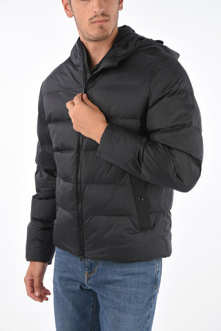 ZZEGNA Nylon Quilted Puffer