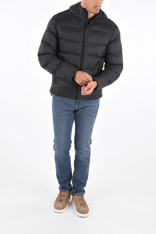 ZZEGNA Nylon Quilted Puffer