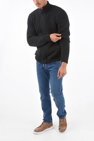 EZ LUXURY cardigan a costine 