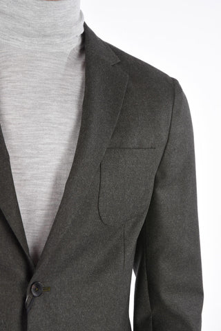 ZZEGNA Wool Single Breasted Blazer