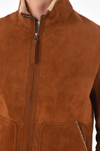 ZZEGNA Suede Leather Jacket