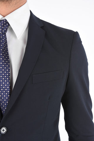 Regular Fit Notch Lapel Suit with Side Vents