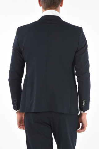 Regular Fit Notch Lapel Suit with Side Vents