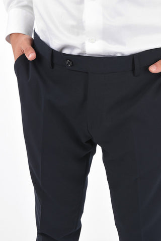 Regular Fit Notch Lapel Suit with Side Vents