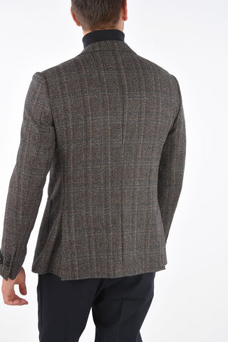 ZZEGNA Wool Single Breasted Blazer