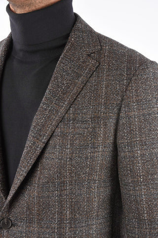 ZZEGNA Wool Single Breasted Blazer