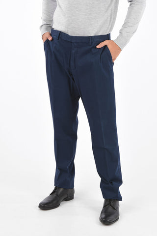 EZ LUXURY Pantalone Chino in Cotone Stretch