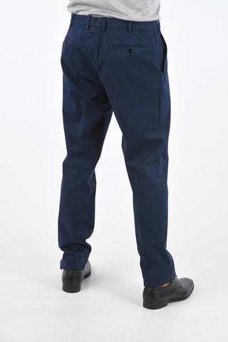 EZ LUXURY Pantalone Chino in Cotone Stretch