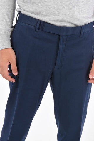 EZ LUXURY Pantalone Chino in Cotone Stretch
