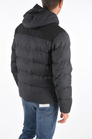 ZZEGNA Wool Quilted Puffer