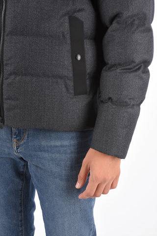 ZZEGNA Wool Quilted Puffer