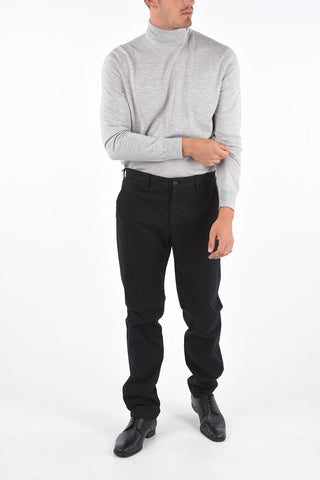 ZZEGNA Stretch Cotton Chino Pant